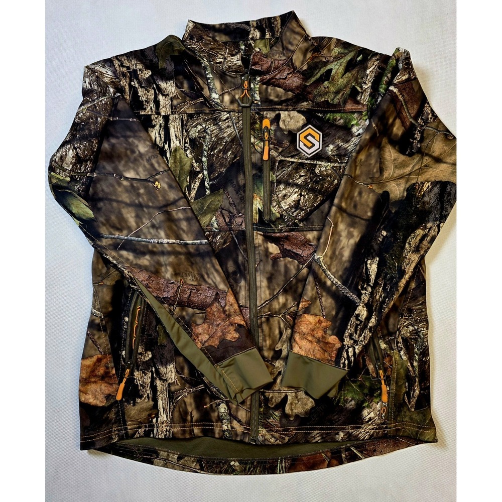 ScentLok - L Mens Hunting Jacket - Mossy Oak Camo - Camouflage - Lightweight VG